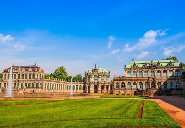 HDR Palacio Zwinger en Dresde