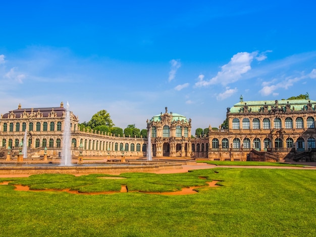 HDR Palacio Zwinger en Dresde