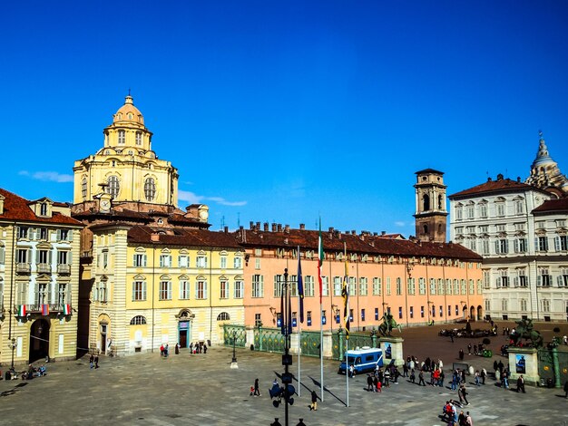 HDR Piazza Castello Turin