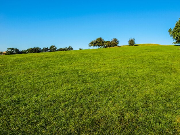 Foto hdr primrose hill em londres