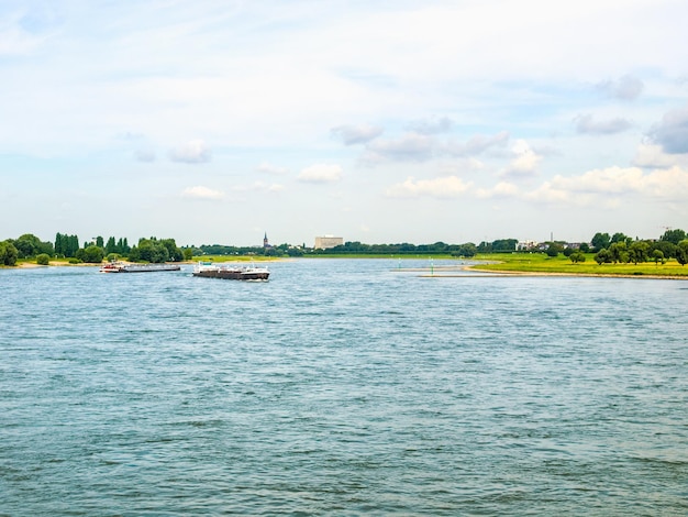 HDR Rhein in Düsseldorf