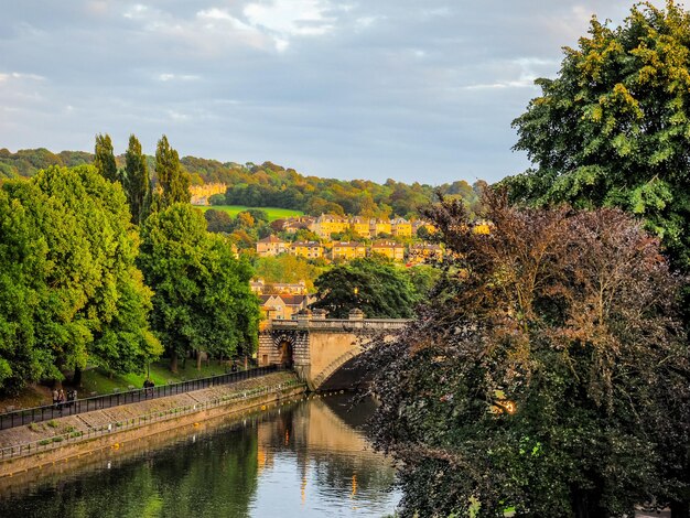 HDR Río Avon en Bath