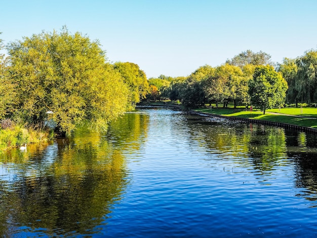 HDR Rio Avon em Stratford upon Avon