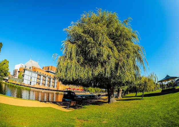 HDR Rio Avon em Stratford upon Avon