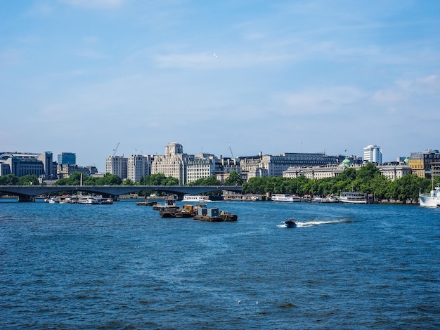 HDR Río Támesis en Londres