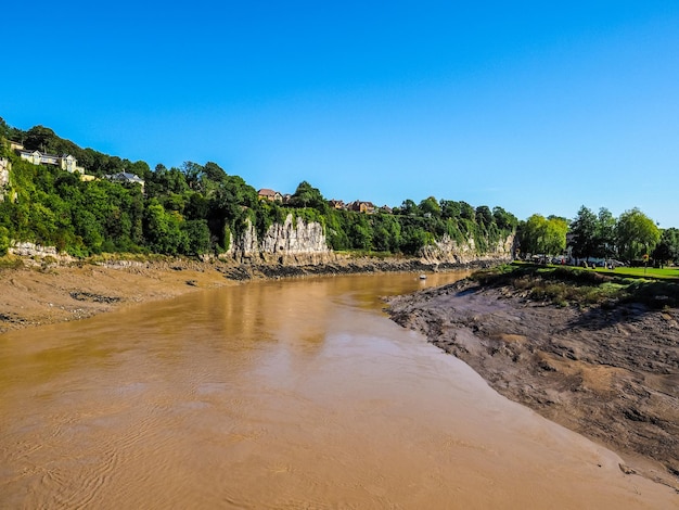 HDR River Wye em Chepstow