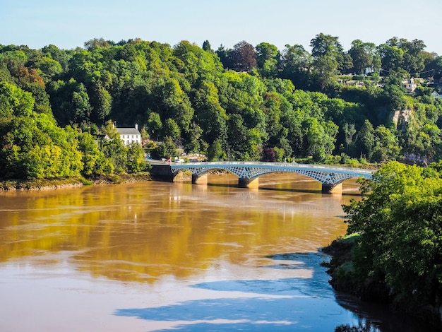 HDR River Wye in Chepstow