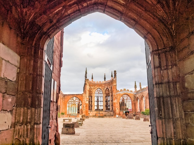 HDR Ruinen der Kathedrale von Coventry