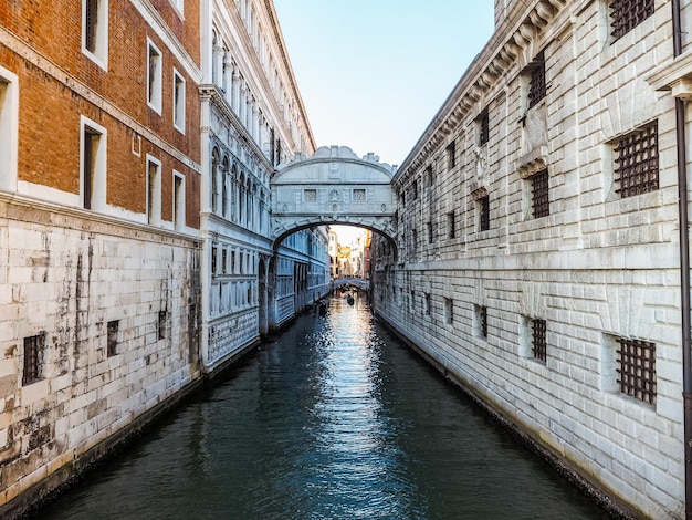 HDR Seufzerbrücke in Venedig