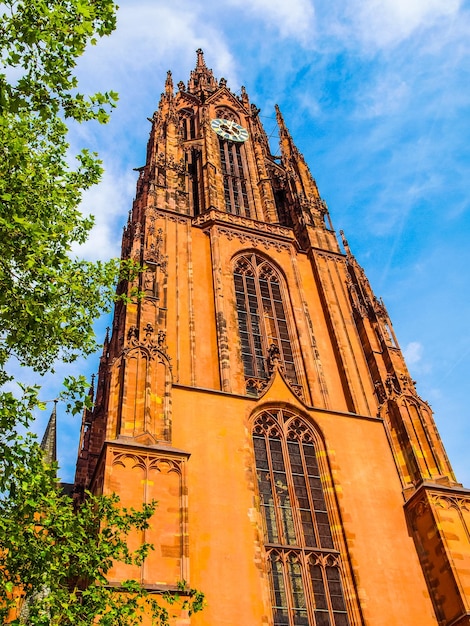 HDR St. Bartholomäus-Kathedrale in Frankfurt