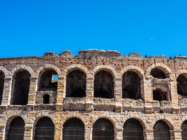 HDR Verona Arena anfiteatro romano