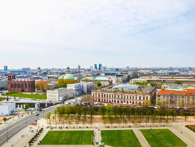 HDR vista aérea de Berlín