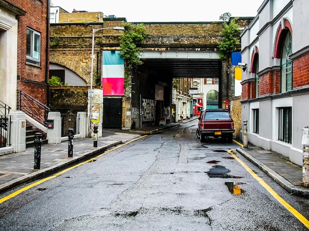 HDR vista de la calle de Londres