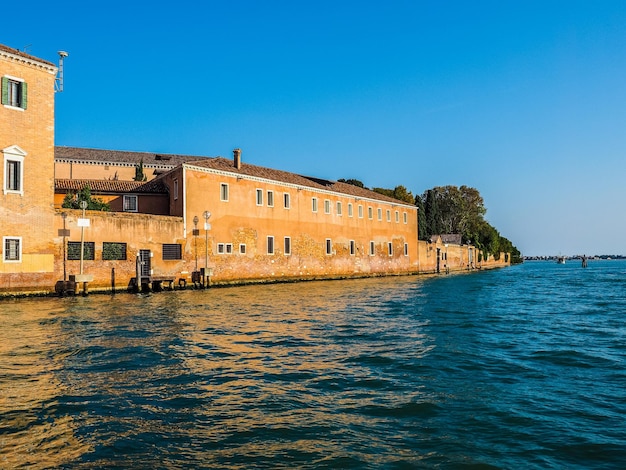 HDR Vista de la ciudad de Venecia