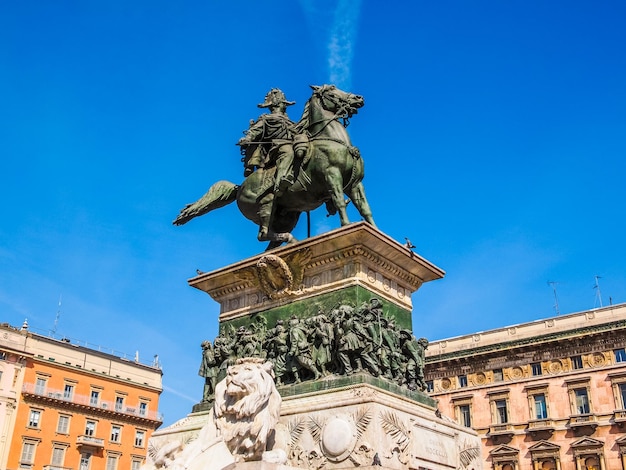 HDR Vittorio Emanuele II-Denkmal in Mailand