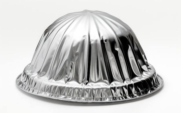 Foto head in the stars explorando o fenômeno do chapéu de alumínio em fundo branco ou png transparente