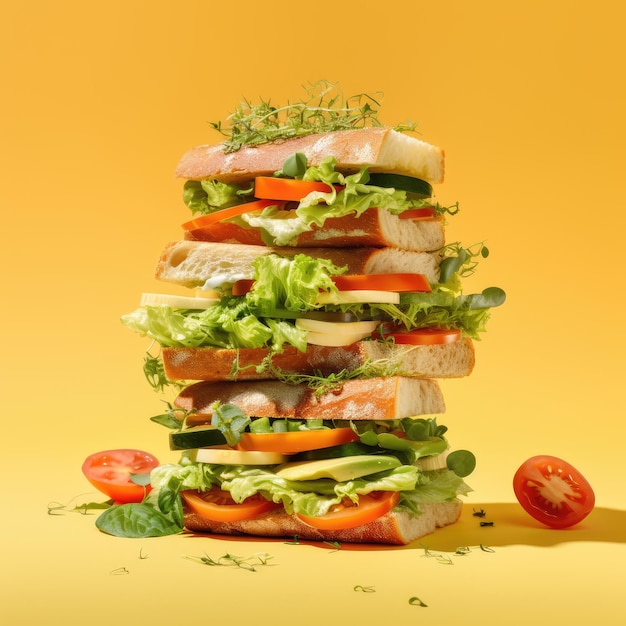 Healthysandwich Tendência de papel de parede HD 8K4K2K