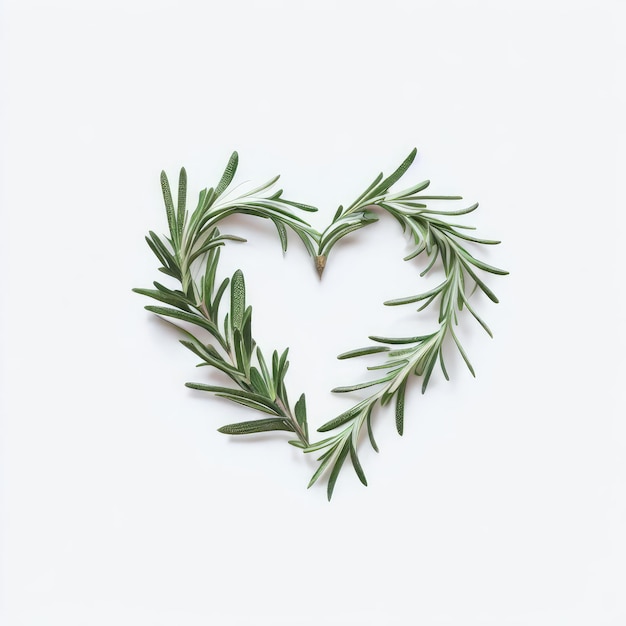 HeartShaped Rosemary Delight Generative KI