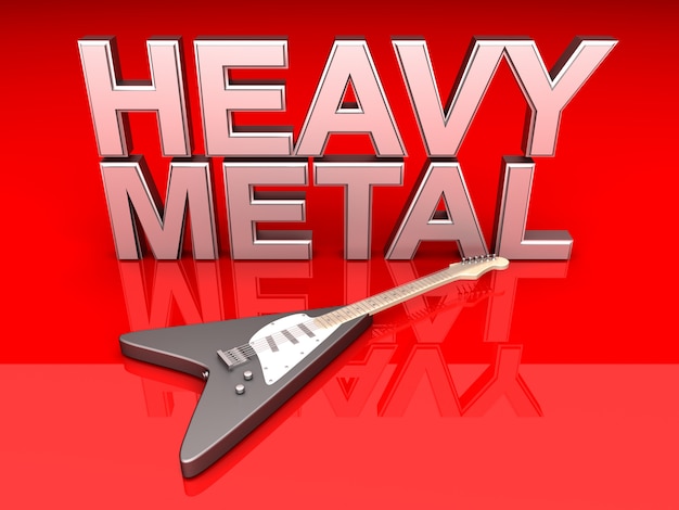 Heavy Metal, Gitarre