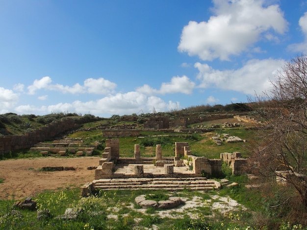 Heiligtum der Demeter Malophros aus dem 7. Jahrhundert v. Chr. im archäologischen Park Selinunte