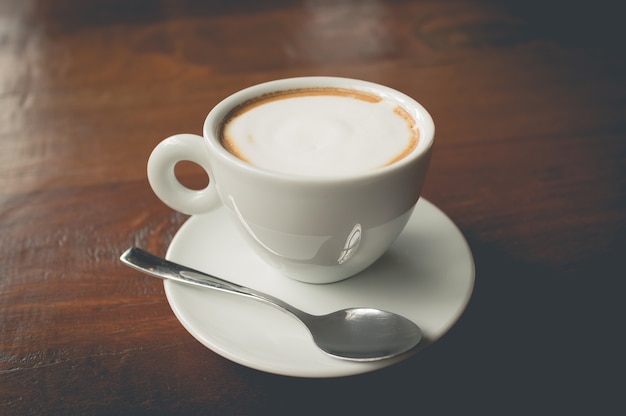 Heißer Cappuccino Kaffee