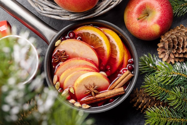 Heißer Glühwein