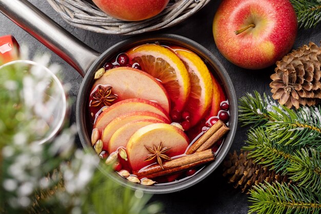 Heißer Glühwein