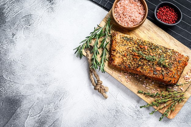 Heißgeräuchertes Lachsfilet