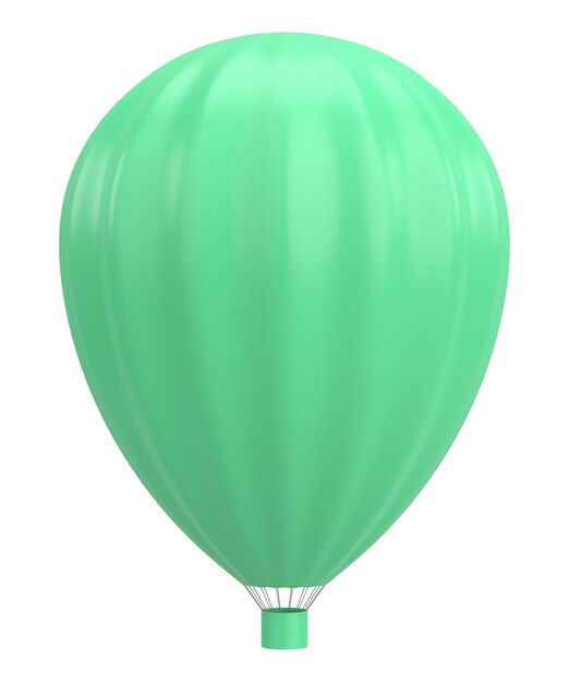 Heißluftballon 3D-Illustration