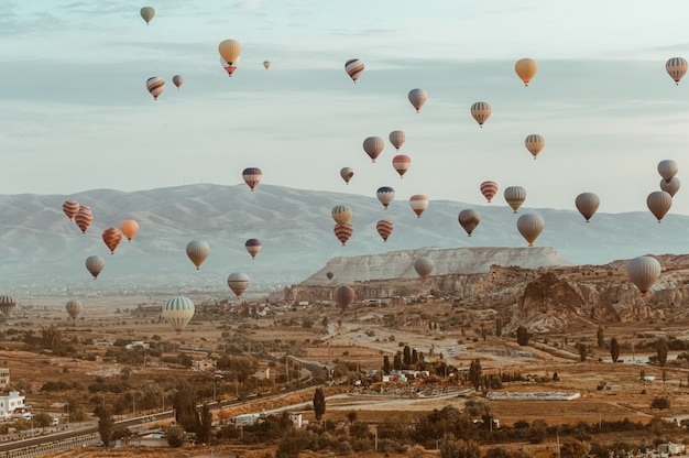 Heißluftballon-Kappadokien im Göreme-Nationalpark