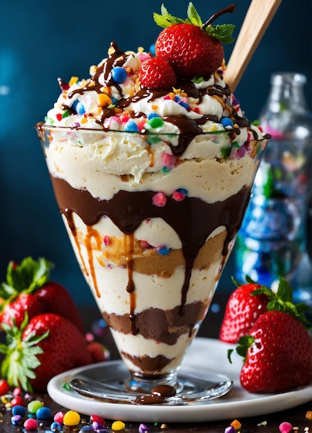 El helado más delicioso del mundo.