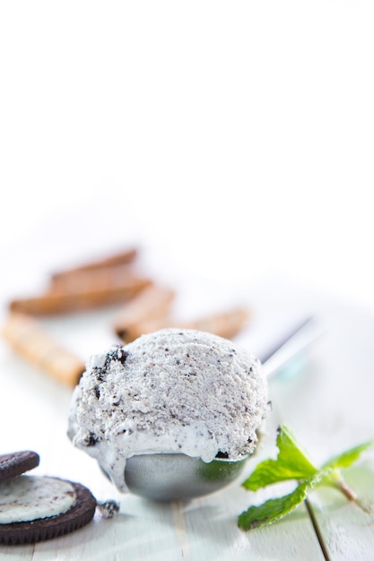 Helado de Oreo