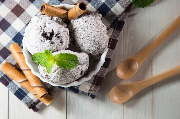 Helado de Oreo