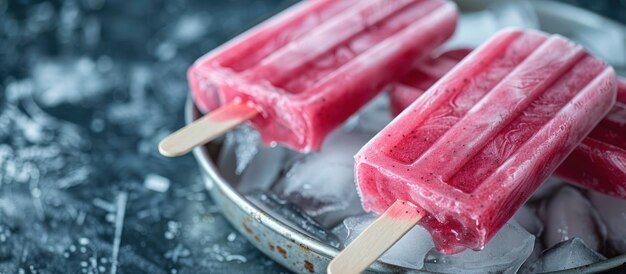 Helados con hielo