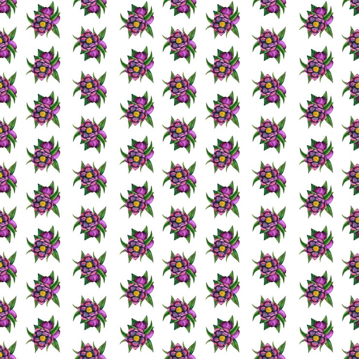 Foto heléboro preto sem costura padrão de elementos de aquarela flores desenhadas à mão brotos e folhas trabalho botânico em aquarela para cartões convites têxteis e produtos de papel