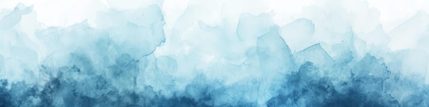 Hellblauer Aquarellhintergrund mit abstraktem Design