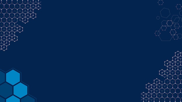 Hellblauer horizontaler futuristischer Technologiehintergrund 20