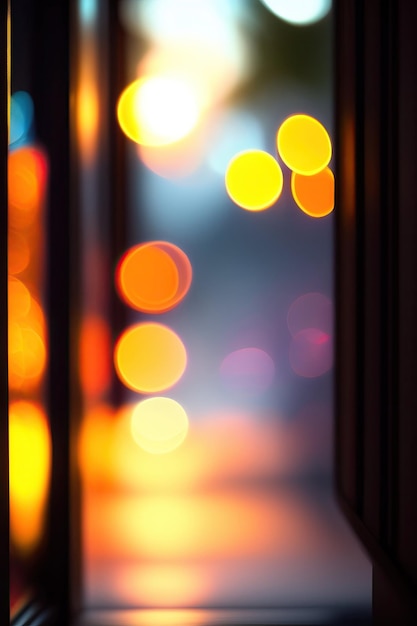 Heller Bokeh-Hintergrund