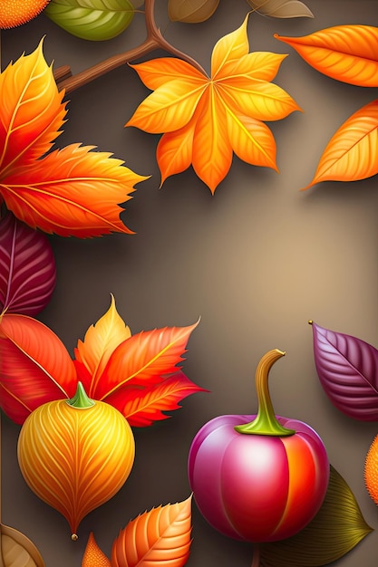 heller Herbst Hintergrund