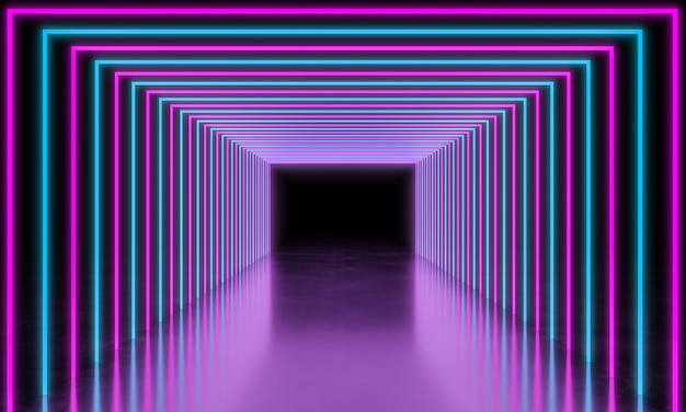 Heller Neonhintergrund