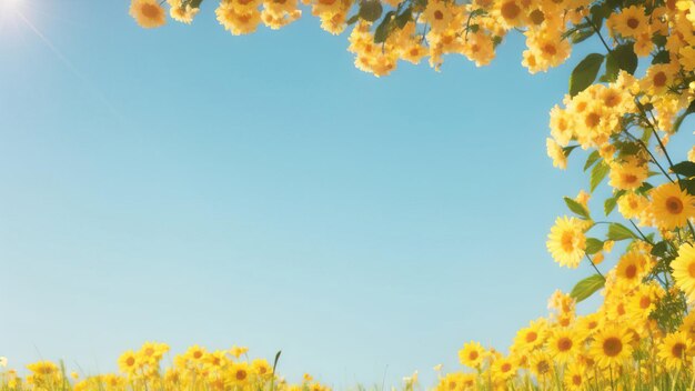 Heller Sommerhintergrund für Banner