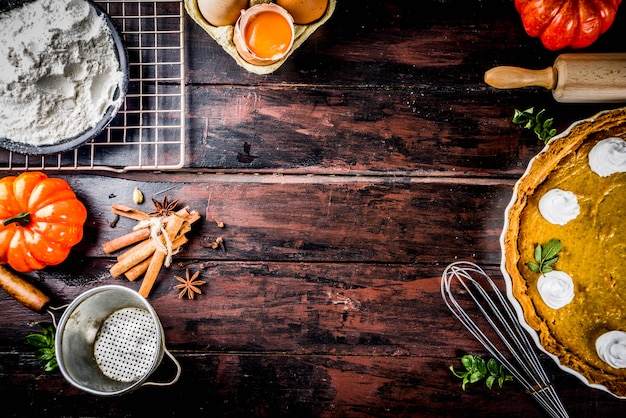 Herbst Backen Hintergrund