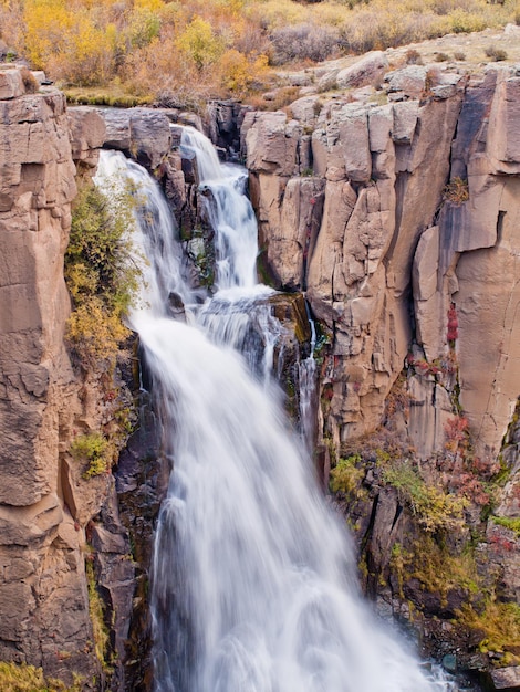 Herbst bei North Clear Creek Water Falls in Colorado.