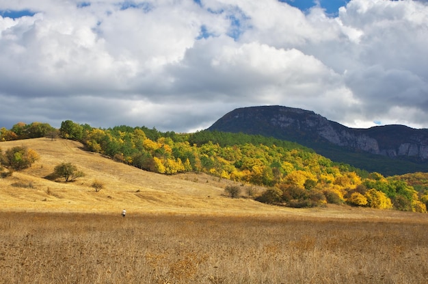 Herbst Berglandschaft