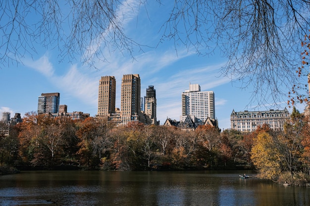 Herbst im New Yorker Central Park