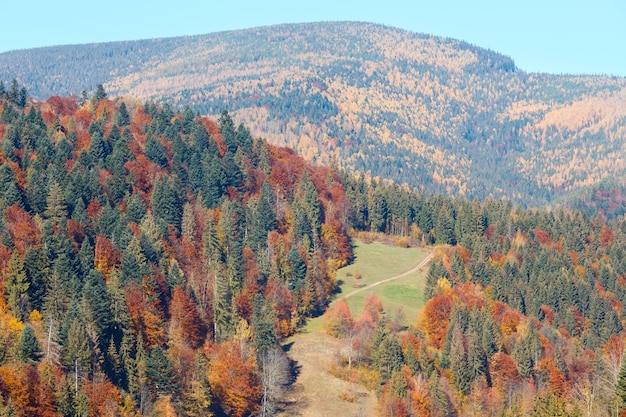 Herbst Karpaten Ukraine