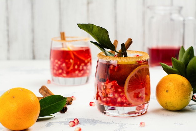 Herbst und Winter Sangria