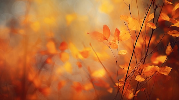 Herbst verschwommener Herbst abstrakter herbstlicher Hintergrund