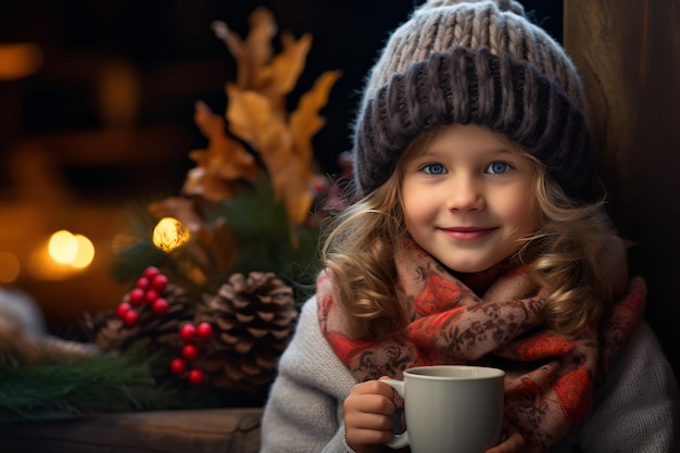 Herbstabenteuer für kleine Mädchen Freudige Jahreszeitaktivitäten