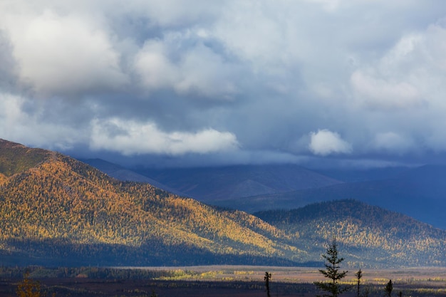 Foto herbstberge